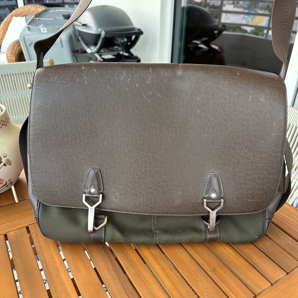 Louis Vuitton Leather Briefcase